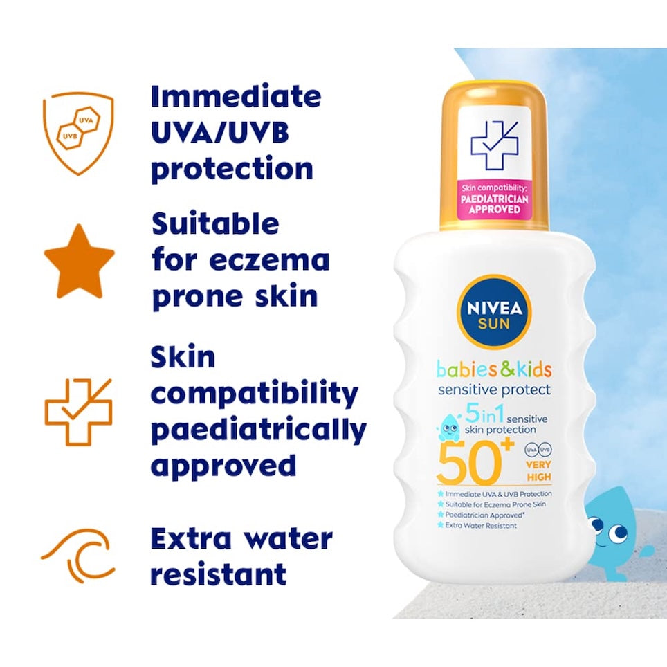 Nivea Babies & Kids 5 in 1 Sun Spray
